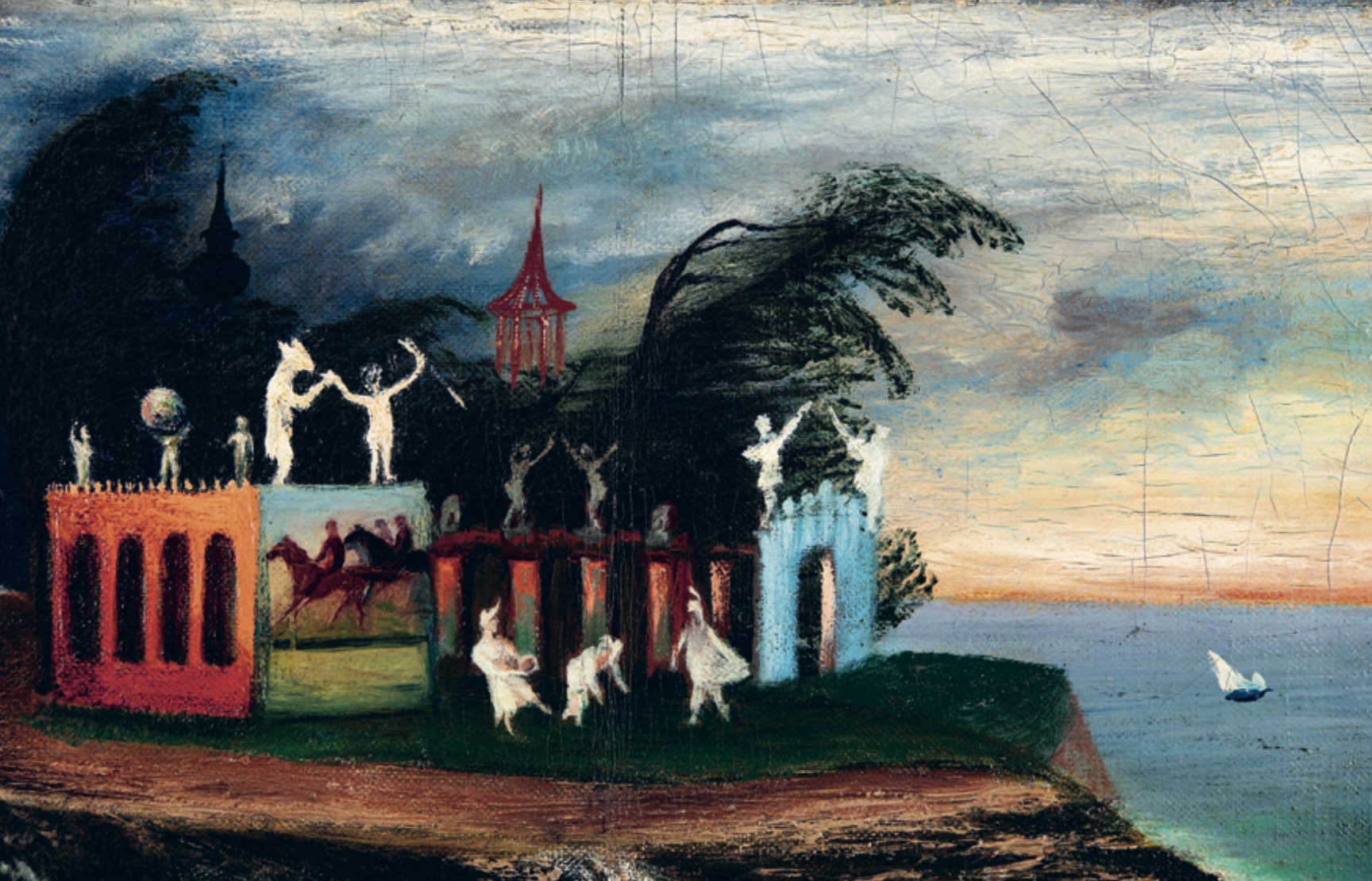 Csontváry Kosztka Tivadar: A titokzatos sziget, 1903 körül, olaj, vászon, 35 × 50 cm, © Virág Judit Galéria